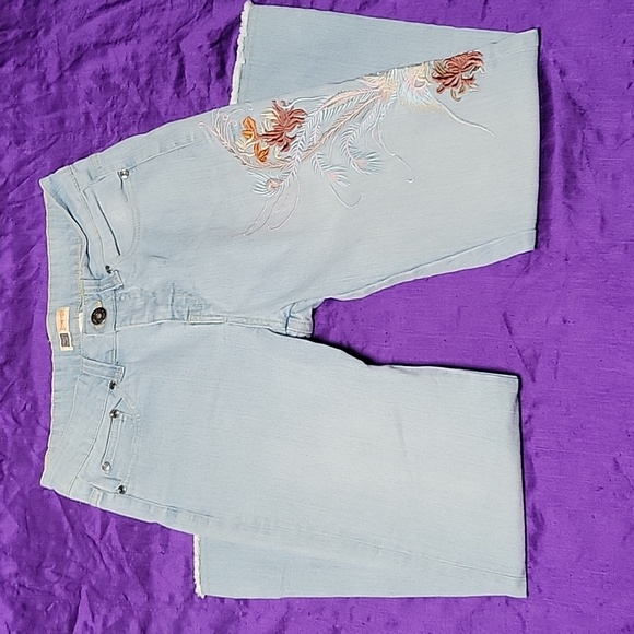Faded glory stretch embroidery denim jeans - Picture 1 of 6